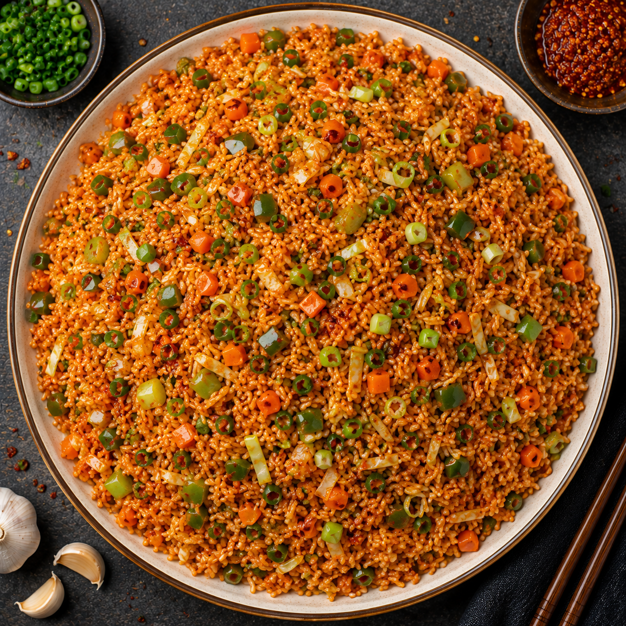 Veg  Schezwan Fried Rice